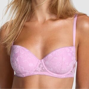 PINK Victoria's Secret WINK PUSH UP BALCONETTE BRA
